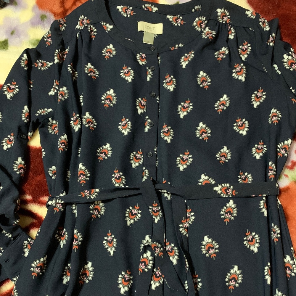 Loft Women’s Navy Dress